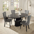 Marioly Gray Side Chair (Set of 2) - Ornate Home