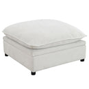 Marisa Beige Boucle Modular Ottoman w/Storage - Ornate Home