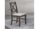 Marit Gray Side Chair (Set of 2) - Ornate Home