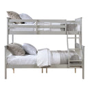 Marita Gray Bunk Bed (T/F) - Ornate Home