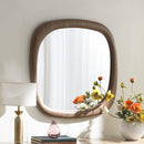 Markku Oak Aceent Mirror - Ornate Home