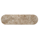 Markku Oak/Natural Marble Console Table - Ornate Home