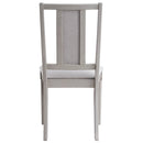 Marta Beige Linen & Natural Side Chair (Set of 2) - Ornate Home