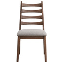 Mayah Gray/Walnut Side Chair (Set of 2) - Ornate Home