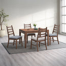 Mayah Walnut Dining Table - Ornate Home