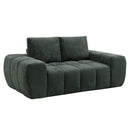Medwin Green Loveseat in a Box - Ornate Home