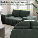 Medwin Green Loveseat in a Box - Ornate Home