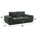Medwin Green Sofa in a Box - Ornate Home