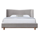 Melbourne Gray Eastern King Bed - Ornate Home