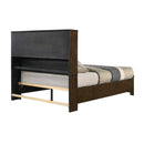 Merrliee Ii Oak Queen Bed - Ornate Home