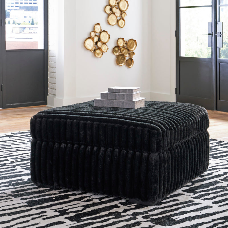 Midnight-Madness Onyx Corduroy 2-Piece RAF Chaise Sectional (Online Special Price) - Ornate Home