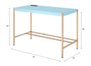 Midriaks Blue Writing Desk - Ornate Home