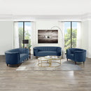 Millephri Blue Sofa - Ornate Home