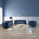 Millephri Blue Sofa - Ornate Home