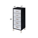 Myles Black Jewelry Armoire - Ornate Home