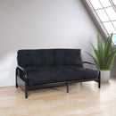 Nabila Black Full Futon Mattress (6"H) - Ornate Home