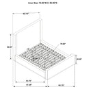 Nala Cream Eastern King Upholstered Sleigh Bed - Ornate Home