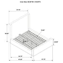 Nala Cream Queen Upholstered Sleigh Bed - Ornate Home