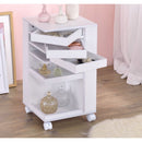 Nariah White Cart - Ornate Home