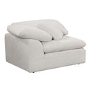 Naveen Ivory Modular Wedge w/ Pillow - Ornate Home