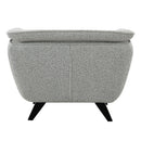 Nayeli Light Gray Boucle Chair - Ornate Home