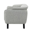 Nayeli Light Gray Boucle Chair - Ornate Home