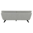 Nayeli Light Gray Boucle Sofa - Ornate Home