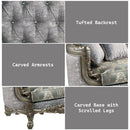 Nayla Antique Bronze Sofa W/5 Pillows - Ornate Home