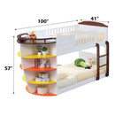 Neptune Twin/Twin Bunk Bed - Ornate Home