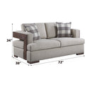 Niamey Loveseat - Ornate Home