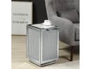 Noralie  Accent Table with Faux Diamond Inlay - Ornate Home