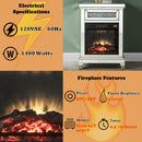 Noralie Drawer Top Fireplace - Ornate Home