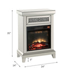 Noralie Drawer Top Fireplace - Ornate Home