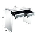 Noralie Faux Diamonds Console Table - Ornate Home