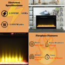Noralie Fireplace w/Bluetooth - Ornate Home