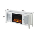 Noralie Tv Stand W/Fireplace (28"H) - Ornate Home