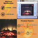 Noralie Vertical Pillar Fireplace - Ornate Home