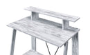 Nypho Antique White Writing Desk - Ornate Home