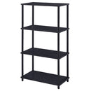 Nypho Black Bookshelf - Ornate Home