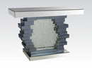 Nysa Faux Crystal Console Table - Ornate Home