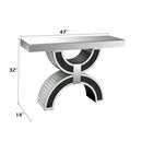 Nysa Intersecting Arcs Base Console Table - Ornate Home
