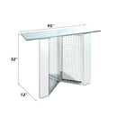 Nysa "V" Shape Base Console Table - Ornate Home