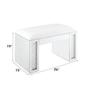 Nysa Vanity Stool - Ornate Home