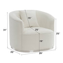 Odette Beige Chair - Ornate Home
