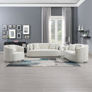 Odette Beige Sofa W/4 Pillows - Ornate Home
