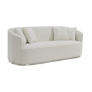 Odette Beige Sofa W/4 Pillows - Ornate Home