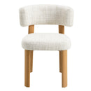 Ogin Beige/Gray Side Chair (Set of 2) - Ornate Home
