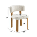 Ogin Beige/Gray Side Chair (Set of 2) - Ornate Home