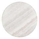 Ogin Dark Beige/Natural Round Dining Table - Ornate Home