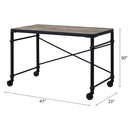 Oklarth Oak Writing Desk - Ornate Home